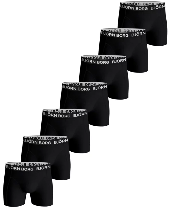 Björn Borg Boxers 7-pack Svart