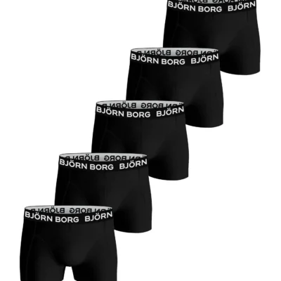 Björn Borg Kalsonger 5-pack Bomull Svart