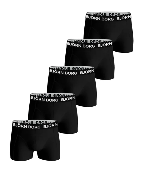 bjorn-borg-kalsonger-5-pack-bomull-svarta