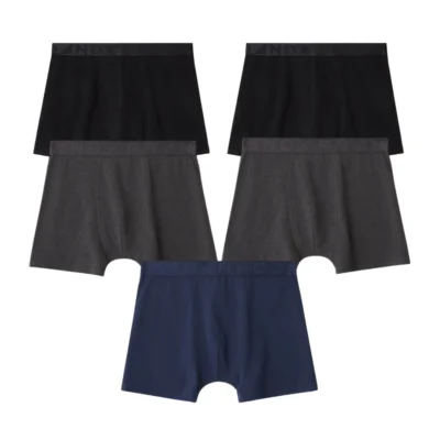 Frank Dandy Kalsonger 5-pack Bomull Grå/Blå/Svart