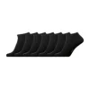 JBS Ankelstrumpor 7-pack Bambu Svarta