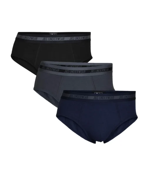 JBS Briefs 3-pack Bambu Svart/Grå/Blå