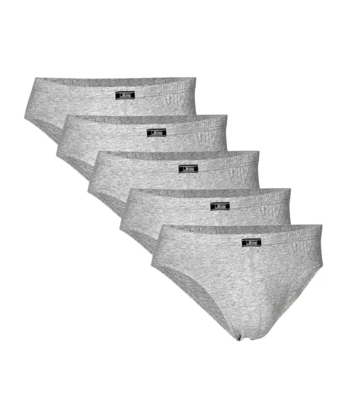 JBS Briefs 5-pack Bomull Grå