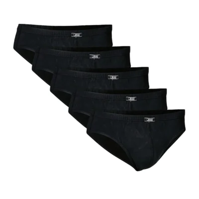 JBS Briefs 5-pack Bomull Svarta