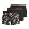 Jack & Jones Trunks 3-pack Mikrofiber Mörka