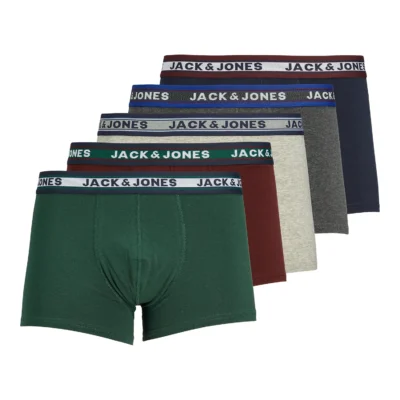 Jack & Jones Kalsonger 5-pack Bomull Kombinerade Färger