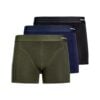 Jack & Jones Bambukalsonger 3-pack Grön/Blå/Svart