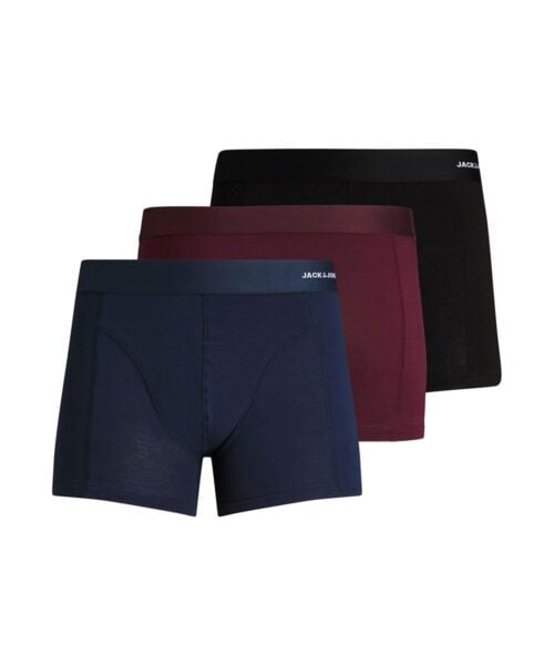 Jack-&-jones-kalsonger-3-pack-bambu-svart-vinrod-bla