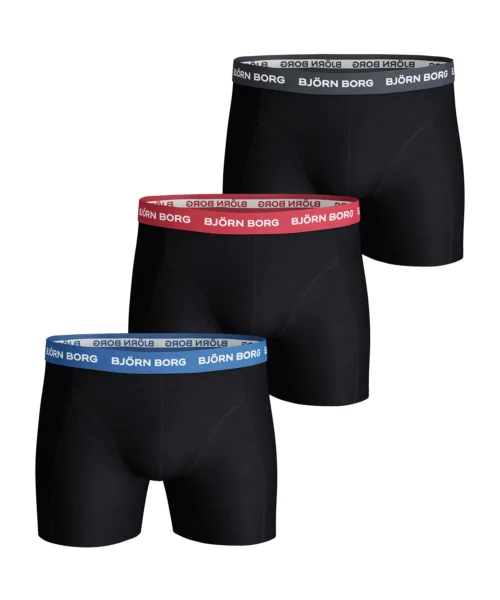 bjorn-borg-kalsonger-3-pack-bomull-svarta-fargat-resar