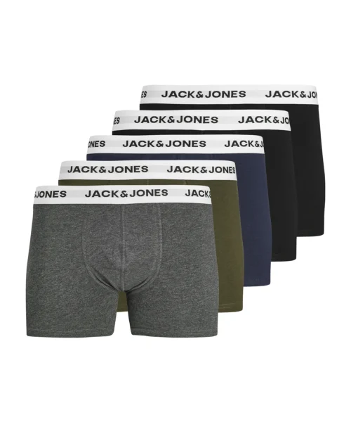 jack-jones-kalsoner-5-pack-bomull-morka