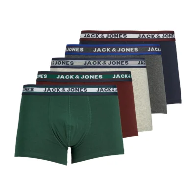 Jack & Jones Kalsonger 5-pack Bomull Kombinerade Färger