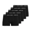 Jack & Jones Kalsonger 5-pack Bomull Svarta