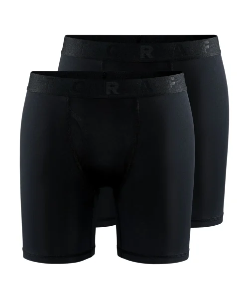 craft-traningskalsonger-2-pack-polyester-svarta-6-inch