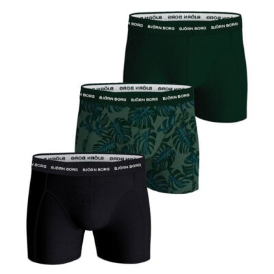 Björn Borg Boxerkalsonger Mörka 3-pack