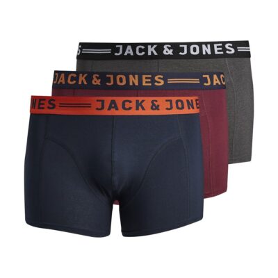 Plus Size Kalsonger Jack&Jones 3-Pack (Färgkombo)