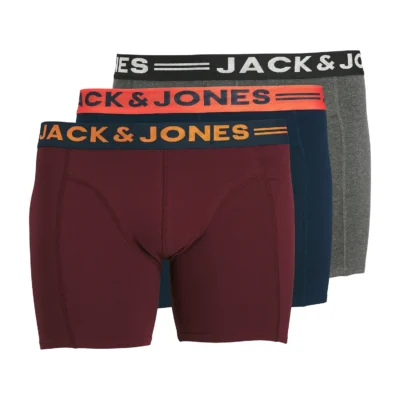 Plus Size Kalsonger Jack&Jones 3-Pack (Färgkombo)