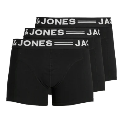 Jack & Jones SENSE Kalsonger 3-Pack (Svart)