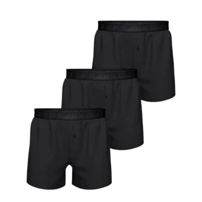 Frank Dandy Boxershorts 3-pack Bomull (Svarta)