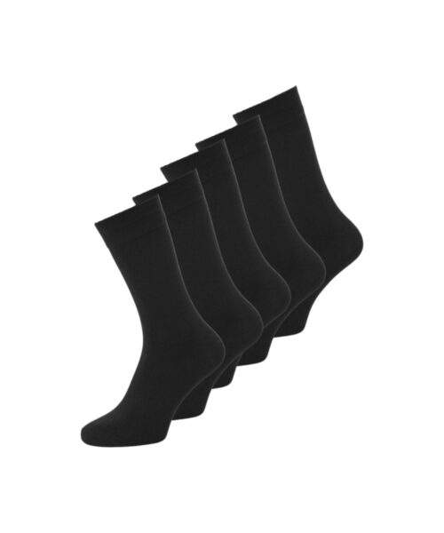 hoga-svarta-jack-and-jones-5-pack-bambustrumpor