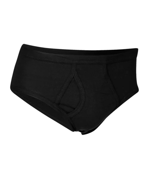 JBS Kalsonger Med Gylf 1-pack Bomull Svarta