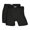 Kalsonger med gylf JBS 2-pack Bomull Svarta
