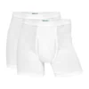 JBS Kalsonger Med Gylf 2-pack Bomull Vita