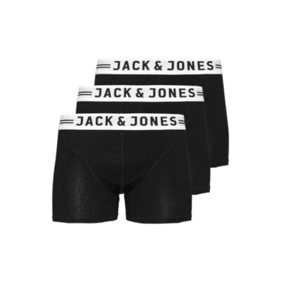 Jack & Jones Barnkalsonger 3-pack Svarta