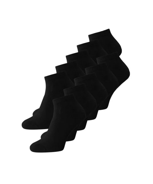 jackjones-10-pack-strumpor-loga-svart-bomull