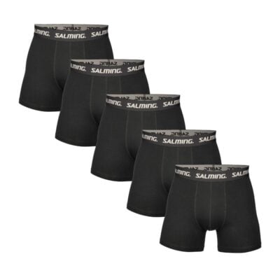 Salming Boxerkalsonger 5-pack Svart