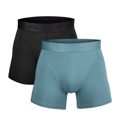 Salming Kalsonger 2-pack Bambu Svart/Blå