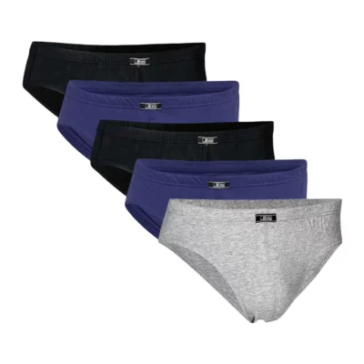 JBS Briefs 5-pack Svart/Blå/Grå