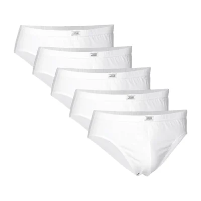 JBS Briefs 5-pack Bomull Vita