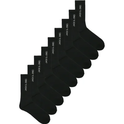 Jack & Jones Tennisstrumpor 9-pack Svart