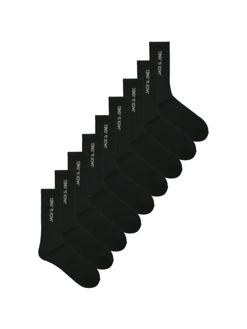 Jack-jones-tennistrumpor-9-pack-svart-bomull