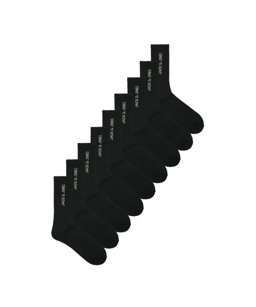 jackjones-tennisstrumpor-9-pack-bomull-svarta