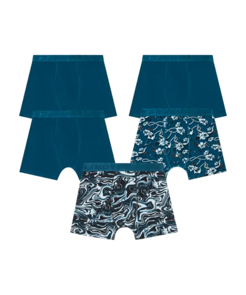 Frank Dandy Kalsonger 5-pack Bomull Blå