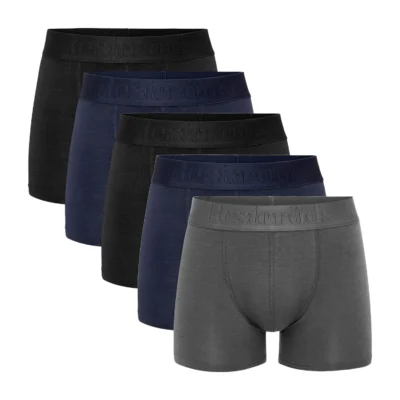Resteröds Kalsonger 5-pack Bambu Svart/Blå/Grå