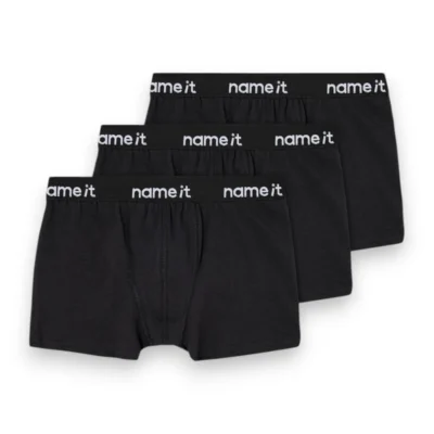 Name it Barnkalsonger 3-pack Bomull Svart