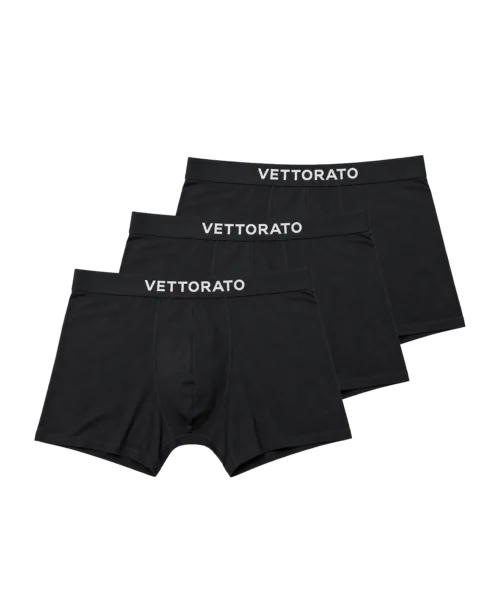 vettorato kalsonger 3-pack bomull svarta