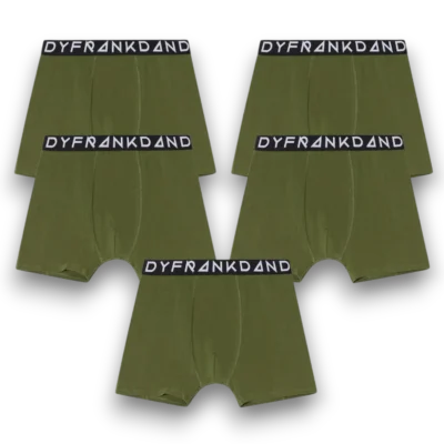 Frank Dandy Kalsonger 5-Pack Bomull Grön