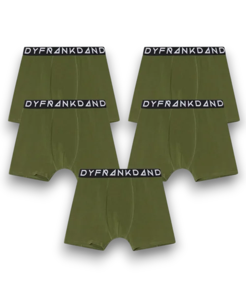 Frank Dandy Kalsonger 5-Pack Bomull Grön