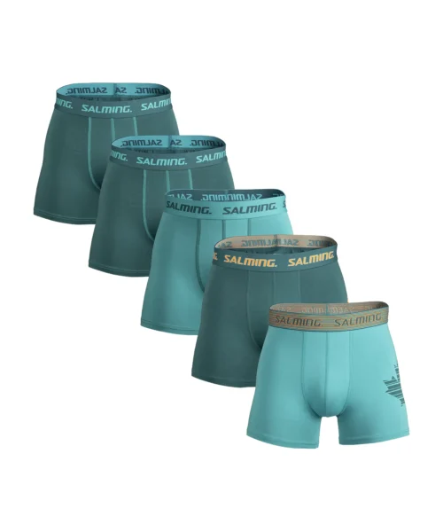 Salming Kalsonger 5-Pack Bomull Turkos